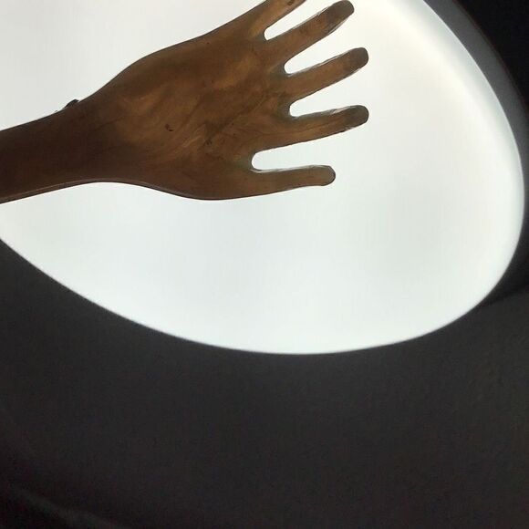 Vintage French made faux bamboo shoehorn and back scratcher - Picture 6 of 6